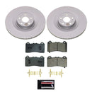 Power Stop 21-23 Ford Mustang Mach-E Front and Rear Z17 Coated Brake Kit