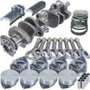 Eagle Chevy 400 3.750in Crank 5.700in I-Beam Rods -7cc Flat Top 4.165in Pistons Rotating Assembly