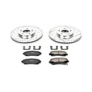 Power Stop 06-11 Honda Ridgeline Front Z23 Evolution Sport Brake Kit w/Calipers