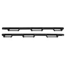 Westin/HDX 07-19 Chevrolet Silverado 2500 8ft Drop Wheel to Wheel Nerf Step Bars - Textured Black