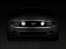 Raxiom 13-14 Ford Mustang GT CCFL Halo Fog Lights- Chrome