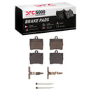 DFC 94-98 Mercedes-Benz C220 Rear 5000 Advanced Low Metallic Brake Pads and Hardware Kit