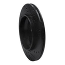 R1 03-14 Volvo XC90 Rear Left Drilled & Slotted Black Brake Rotor