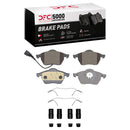 DFC 00-06 Audi TT Front 5000 Advanced Low Metallic Brake Pads and Hardware Kit
