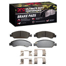 DFC 07-20 Cadillac Escalade ESV Front & Rear Drill/Slot Geoperf Rotor UD Performance Pads w/Hardware