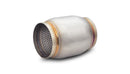 Vibrant SS Race Muffler 4.5in inlet/outlet x 5in long