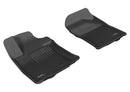 3D MAXpider 2010-2013 Lexus GX Kagu 1st & 2nd & 3rd Row Floormats - Black