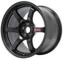 Gram Lights 57DR 18x9.5 +22 5x114.3 Semi Gloss Black Wheel