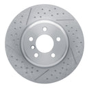 DFC 13-21 BMW 328i Rear Brake Rotor - Dimpled and Slotted