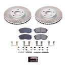 Power Stop 07-12 Nissan Sentra Front and Rear Semi-Coated Rotor Kit