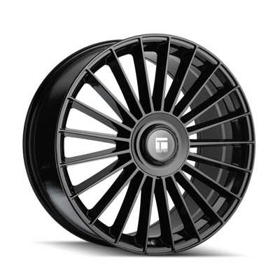 Touren 3610 TR10 22x9 / 5x114.3/127 BP / 35mm Offset / 78.3mm Hub Gloss Black Wheel
