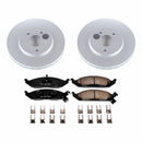 Power Stop 95-00 Chrysler Cirrus Front & Rear Z17 Evolution Geomet Coated Brake Kit