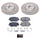 Power Stop 12-17 Hyundai Azera Front and Rear Semi-Coated Rotor Kit