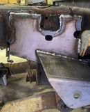 Rust Buster 2004-2008 Ford F-150 Center Rear Frame Section with ward Leaf Spring Mount - Left