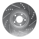 R1 09-12 Subaru Impreza Front & Rear Drill/Slot Silver Rotors w/Optimum Pads