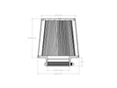 aFe Magnum FORCE Intake Replacement Air Filter w/ D2 Dry Media 4-1/2in F x8-1/2in B x7in T x8in H