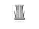 aFe Magnum FORCE Intake Replacement Air Filter w/D2 Dura-Dry Media 5-1/2inF x(10x7)inB x 7inT x 8inH