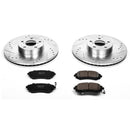 Power Stop 2003 Subaru Forester Front & Rear Z23 Evolution Sport Brake Kit w/Calipers