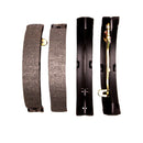 DFC 11-19 Ford Figo Front & Rear Rotors with 5000 Advanced Brake Pads w/Drums/Shoes/Hardware