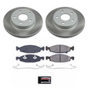 Power Stop 99-02 Jeep Grand Cherokee Front and Rear Semi-Coated Rotor Kit