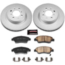 Power Stop 94-97 Honda Civic del Sol Front & Rear Z17 Evolution Geomet Coated Brake Kit