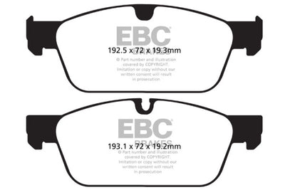 EBC S12 Brake Pad and Rotor Kit