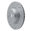 DFC 15-19 BMW X6 Right Rear Drilled GeoSPEC Coated Rotor