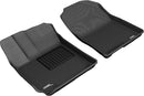 3D MAXpider 2018-2020 Hyundai Kona Kagu 1st & 2nd Row Floormats - Black