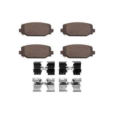 DFC 21-25 Jeep Grand Cherokee L Rear 5000 Advanced Ceramic Brake Pads and Hardware Kit
