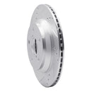 R1 19-24 Subaru Forester Front & Rear Drilled & Slotted Silver Brake Rotor Set