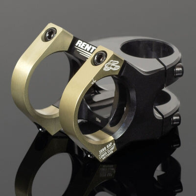 Renthal V2 Apex Stem 35 x 50 mm. -  Black/AluGold