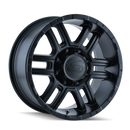 ION Type 179 16x8 / 8x165.1 BP / 10mm Offset / 130.8mm Hub Matte Black Wheel