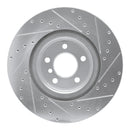 R1 12-20 BMW 230i Front & Rear Drilled & Slotted Silver Brake Rotor Set