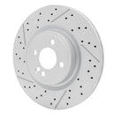 DFC 09-14 Mini Cooper Clubman Front Drilled GeoSPEC Coated Rotor and Slotted