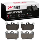 DFC 03-15 Audi Q7 Rear 5000 Advanced Low Metallic Brake Pads