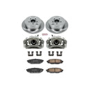 Power Stop 09-10 Subaru Forester Front & Rear Autospecialty Brake Kit w/Calipers