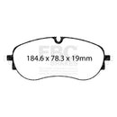 EBC 2021+ Audi Q4 e-tron Front Ultimax Brake Pads