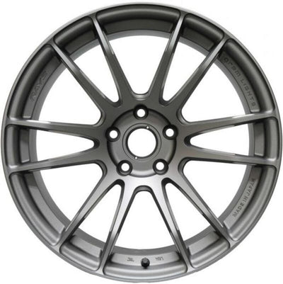 Gram Lights 57XTREME Spec-D 18x9.5 +38 5x100 Semi Gloss Black Wheel
