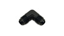 Vibrant -16AN 90deg Flare Union Fitting - Aluminum
