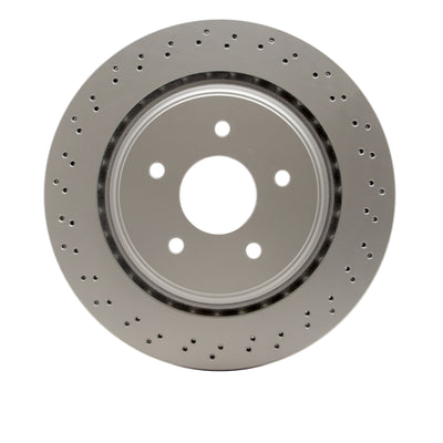 DFC 06-13 Cadillac XLR Rear Drilled GeoSPEC Coated Rotor