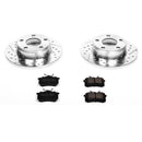 Power Stop 99-04 Audi A6 Quattro Rear Z23 Evolution Sport Brake Kit w/Calipers