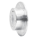 R1 95-98 Acura TL Rear Right Drilled & Slotted Silver Brake Rotor
