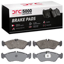 DFC 02-06 Dodge Sprinter 3500 Rear 5000 Advanced Semi Metallic Brake Pads