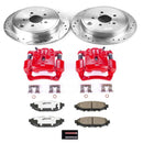 Power Stop 10-12 Subaru Legacy Front & Rear Z26 Street Warrior Brake Kit w/Calipers