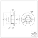 DFC 99-20 Coachmen EPIC Front/Rear GeoSPEC Coated Rotor