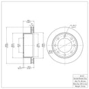 DFC GeoSPEC Coated Rotors - Plain