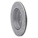 R1 12-20 BMW 428I Gran Coupe Rear Right Drilled & Slotted Geo-Carbon Rotor