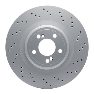 DFC 15-19 BMW X6 Right Rear Drilled Hi-Carbon Alloy Geomet Coated Rotor