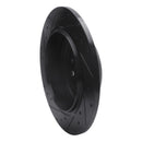 R1 18-25 Jeep Wrangler Rear Right Drilled & Slotted Black Brake Rotor