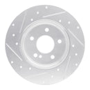 R1 96-09 Mercedes-Benz C230 Front & Rear Drilled & Slotted Silver Brake Rotor Set